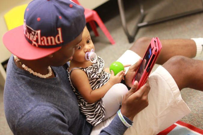 One of our VIP Dads using social media in a parenting program. 