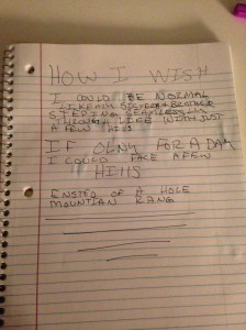 A poem Fiona wrote during a sleepless night. One of many. 