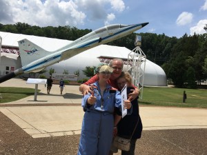 Huntsville, Dad with girls. 